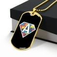 thumbnail image 3 of Autism Super Hero Necklace - Graphic Military Dog Tag Necklace (Optional Personalized Engraving), 3 of 5