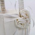 thumbnail image 4 of Ktaxon Wedding Satin Flower Girl Panier Blanc, 4 of 4