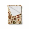 thumbnail image 2 of Paisley Soft Flannel Fleece Throw Blanket, Floral Design with Spring Motifs and Paisley Elements Oriental in Design, Cozy Plush for Indoor and Outdoor Use, 60" x 80", Multicolor, by Ambesonne, 2 of 6