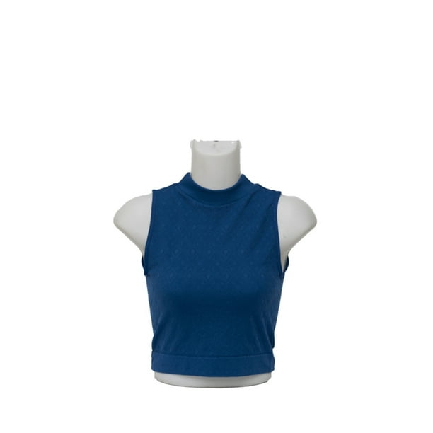 mock neck sleeveless shirt