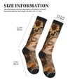 thumbnail image 5 of Bixox Whimsical Flower Crown Maiden Print Compression Socks,Compression Socks Women & Men Circulation for Medical,Running,Athletic, 5 of 7