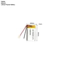 thumbnail image 1 of 3.7V 600mAh Li-Ion Battery 702035 Lithium Polymer Rechargeable Battery For Bluetooth Headset GPS Toy, 1 of 6