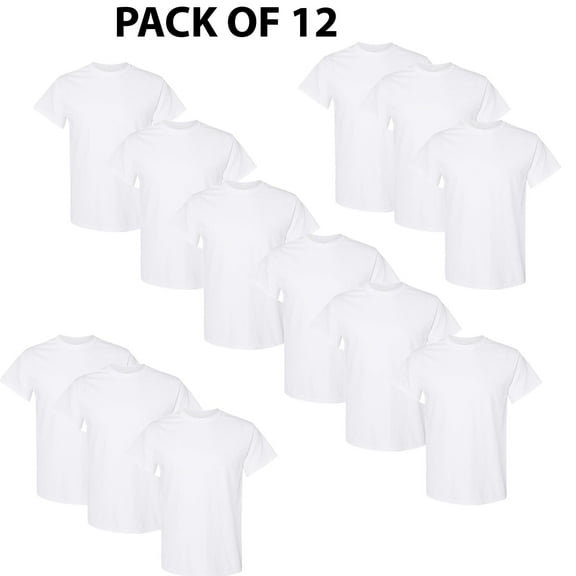 Gildan - Heavy Cotton T-Shirt - Pack of 12 (SIZE-5XL)