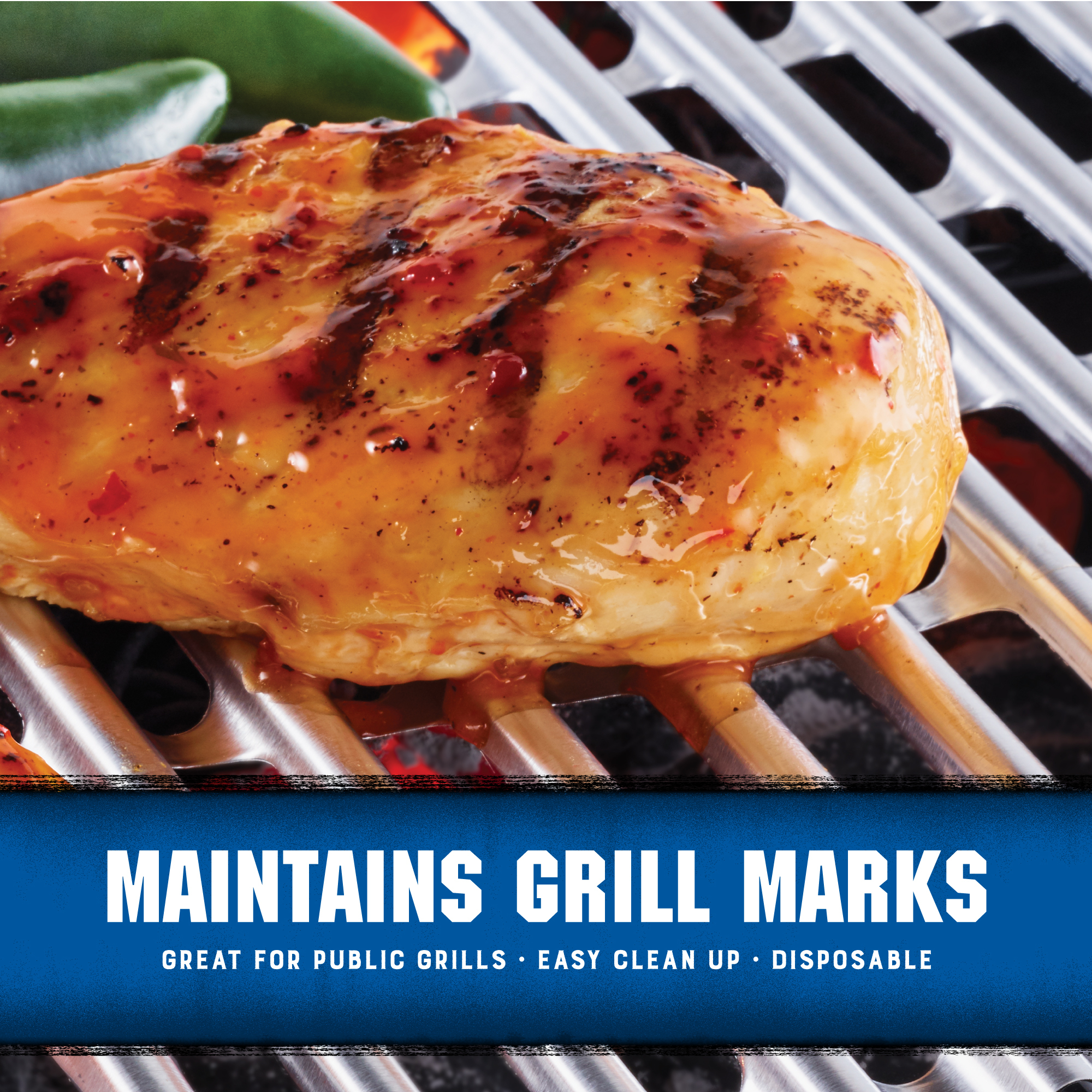 Kingsford Heavy Duty Aluminum Grill Liners 4ct