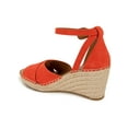 thumbnail image 2 of Gentle Souls by Kenneth Cole Womens Charli Leather Sandal Wedge Heels, 2 of 3
