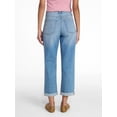 thumbnail image 4 of Time and Tru Women's Relaxed Boyfriend Jeans, 26" Inseam, Sizes 0-22, 4 of 6
