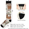 thumbnail image 3 of FREEAMG Spiral Night Starry Compression Socks for Women and Men, 1 Pair, 3 of 7