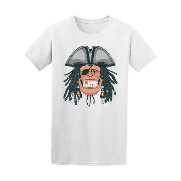 Chimpanzee Pirate Tee Men's -Image by Shutterstock