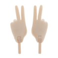 thumbnail image 1 of MERIGLARE 1/4 ScissorHands for MSD 43cm 16inch 17inch Custom Accessory Yellow, 1 of 6