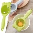thumbnail image 2 of Clearance! Ikeay Egg White Separator, 3Pcs Egg Separator Egg Yolk White Filter Food Grade Egg Divider Stainless Steel Egg Sieve Kitchen Gadget Cooking/ Tool Egg Extractor, 2 of 5