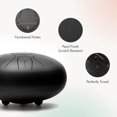 thumbnail image 3 of Handpan Panda Drum Plus, tambor de lengüeta de acero de 11" a 432 Hz, 3 of 7