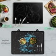 thumbnail image 5 of Renewold Stove Top Cover for Cooktop, Electric Stove Protector Cover Non-skid Oil-proof Induction Electric Stove Top Cover Versatile Mat Easy to Clean, Rose Dragonfly Blue, 5 of 7