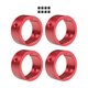 thumbnail image 5 of Manguitos de Copa de Transmisión de Aleación de Aluminio RC de 4 Piezas, Piezas de Repuesto, Duraderas para Vehículos RC de Accesorios de Bricolaje a Rojo, 5 of 8