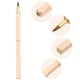 thumbnail image 3 of 1uds Labio Brocha, Labial Lápiz Brocha, Brocha Herramienta, Cuadrado Forma, Dorado Tono, 3 of 7