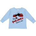 thumbnail image 3 of Inktastic My Great Aunt Loves Me with Cute Ladybugs Boys or Girls Long Sleeve Toddler T-Shirt, 3 of 5