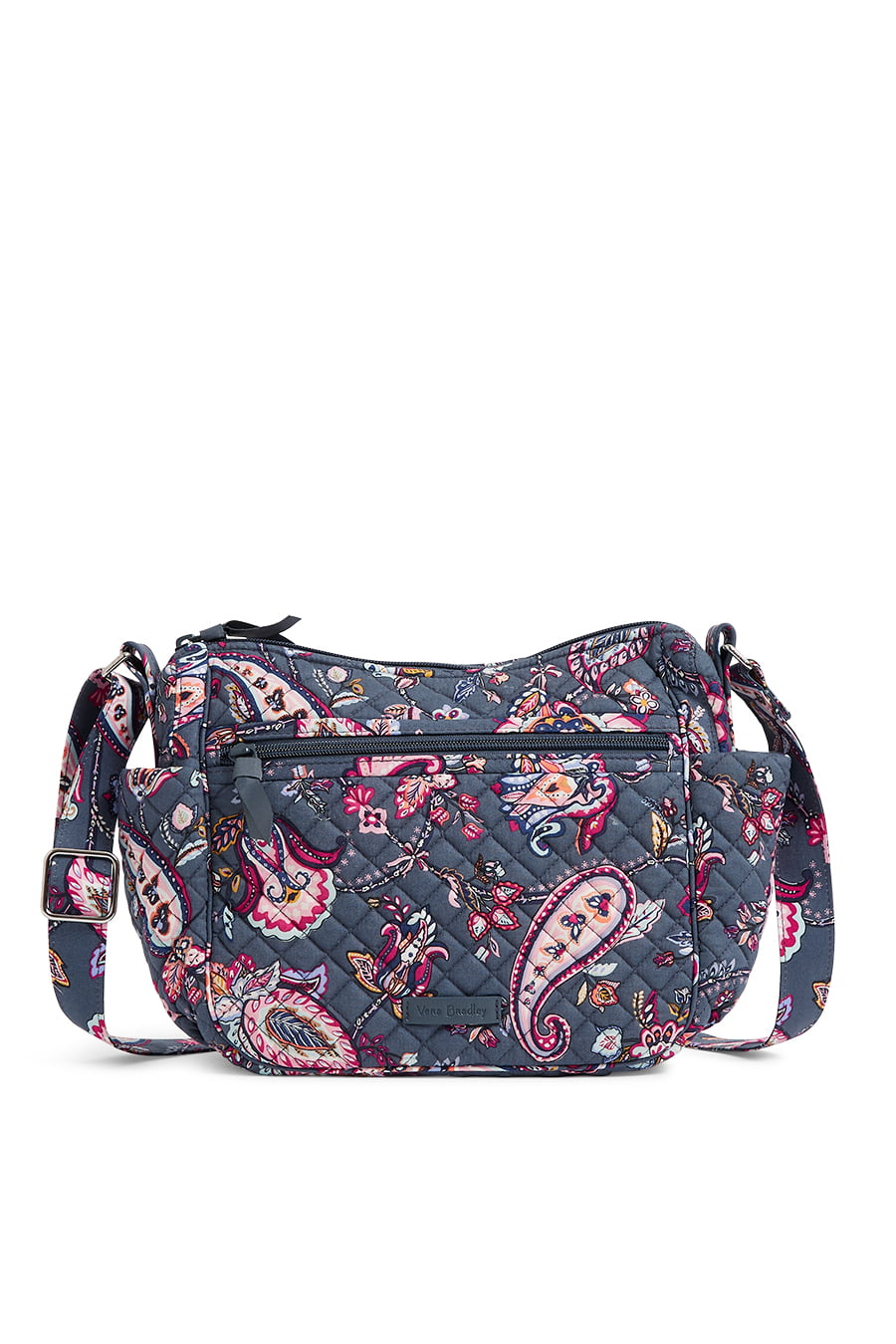 Vera Bradley Cotton Little Hipster Crossbody Purse with RFID Protection  SKU: 9735938 - YouTube