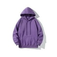thumbnail image 1 of Sweat à Capuche Décontracté pour Hommes et Femmes Violet, 1 of 2