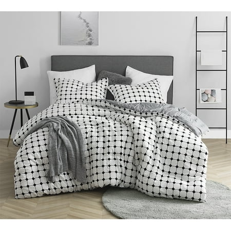 Moda Black And White Oversized Comforter 100 Cotton Bedding