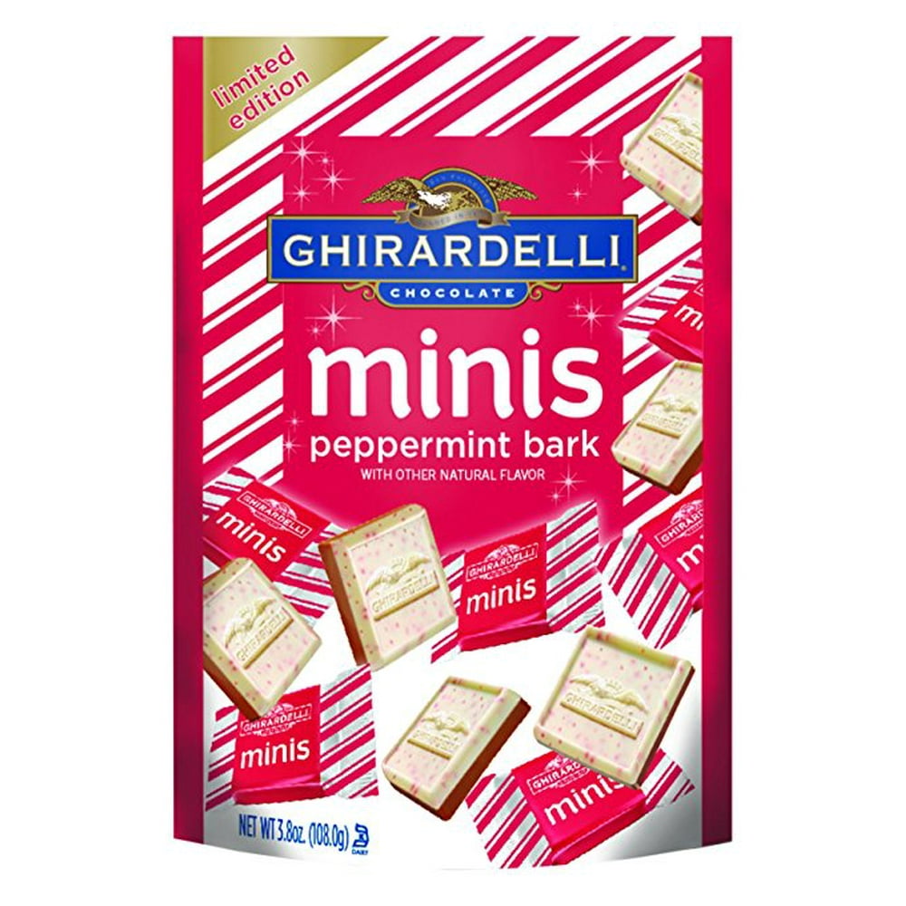 Ghirardelli Minis Peppermint Bark, 3.8 Oz