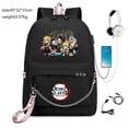 thumbnail image 4 of Demon Slayer Campus Oxford High Quality Animation School Bag Middle School Student Large Capacity Backpack High School, 4 of 7
