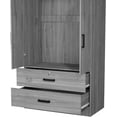 thumbnail image 4 of Woodpeckers Furniture and Mattress Mirrored 2 Door Wardrobe & 2 Drawers, 4 of 6