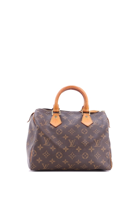 Pre-Owned Speedy Handbag Monogram Canvas 25 By Rebag