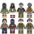 thumbnail image 2 of ZipBricks Unidad Táctica VS Villano Mini Figuras de Bloques – Set de 14 Piezas para Exhibición, Juego de Roles y Coleccionistas, 2 of 7