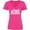 Hot Pink, variant on Inktastic Atlanta Skyline Grunge Women's V-Neck T-Shirt