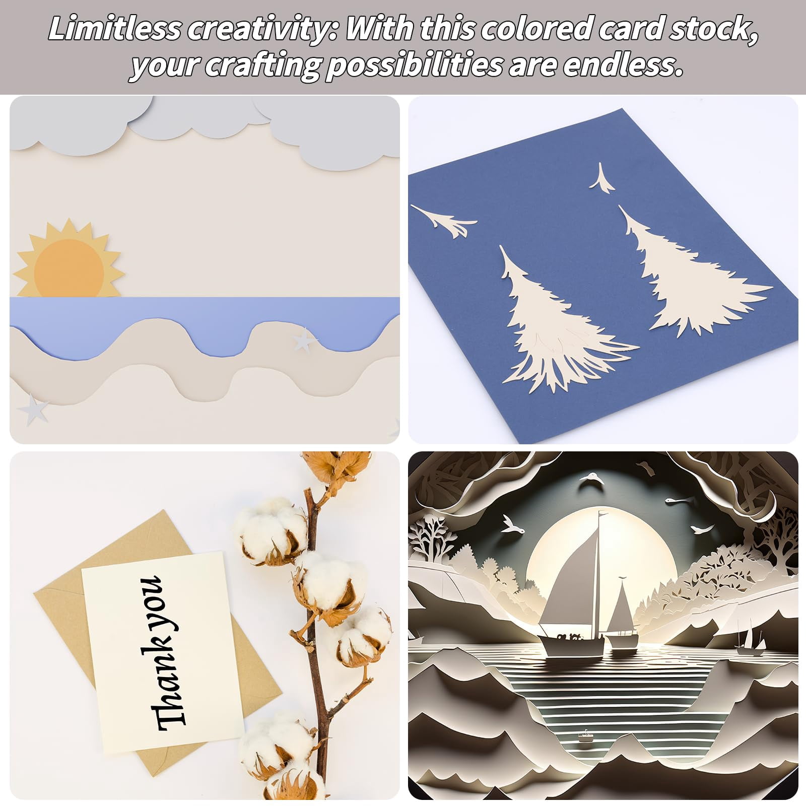 100 Sheets Beige Card Stock 8.5 X 11in 250gsm 92lb Cardstock Construction Paper Heavy Weight Printer For Invitations  Stationery Printing Scrapbooking Crafts Diy Cards