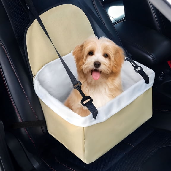 ACDANC Portable Dog Car Seat Pet Booster Travel Safety Protector For Small/Medium Dogs