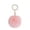 Light pink, variant on Keychains for Women, Faux Fur Ball Keychain, Soft and Fluffy, Women's Novelty Keyring, Cool Key Holder for Car Keys, Home Keys, Backpacks and Travel Option:E