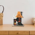 thumbnail image 2 of Maison Concepts Tabletop Wood House With Mummy and Pumpkin Decor Small - 7.09 L x 1.97 W x 8.66 H, 2 of 3