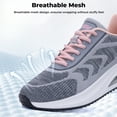 thumbnail image 6 of AHUSIR Women's Walking Shoes Arch Support Orthotic Breathable Tennis Sneakers for Plantar Fasciitis Pain Relief US 5.5-11, 6 of 9