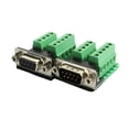 thumbnail image 1 of Twinklebay Db9 Breakout Connector Rs232 Serial 9 Pin Connector Db9 Terminal (Male X 1, Female X 1), 1 of 5