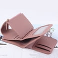 thumbnail image 3 of BAETEUY Wallet Zipper Multi Slots Solid Color Blocking Luxury Card Holder Organizer for Women, 3 of 8