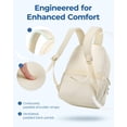 thumbnail image 4 of Mochila BAGSMART Acolchada Resistente al Agua 40x30x20 cm Beige, 4 of 8