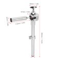 thumbnail image 4 of Support de Perche de Tambour Support de Perche de Tambour Alliage de Zinc Léger Durable Instrument pour Amateurs de Musique pour Joueurs de Tambour Performance, 4 of 8