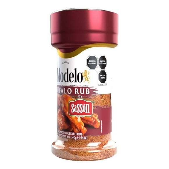 Sazonador Modelo Sasson buffalo rub 140 g