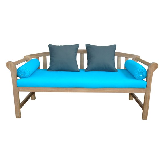 Anderson Teak Brisbane 6 ft. Deep Seating Bench with Cushion