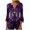 Multicolor Plus Size Blouse for Women_q, variant on CYMMPU Spring Tops Button V Neck Flare Sleeve Tie Dye T-Shirts 3/4 Sleeve Blouses for Women Dressy Casual Loose Fit Summer Trendy Shirts Empire Waist A Line T-Shirts Multicolor S