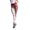 ZA White, variant on Female Valentine'S Day Lovesy Stripes Print Leggings Skinny for Running Pilates Gym Yoga Pants