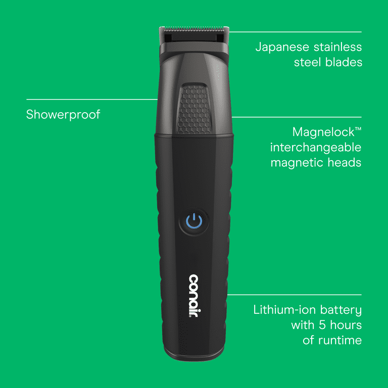 Conair Men Total Body Trimmer, Showerproof, 14-Piece Kit photo 5
