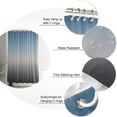 thumbnail image 4 of Shower Curtain Blue Gradient Fabric Bath Curtains Solid Color Ombre Bathroom Decor Sets with Hooks Waterproof 72x72inch, 4 of 5