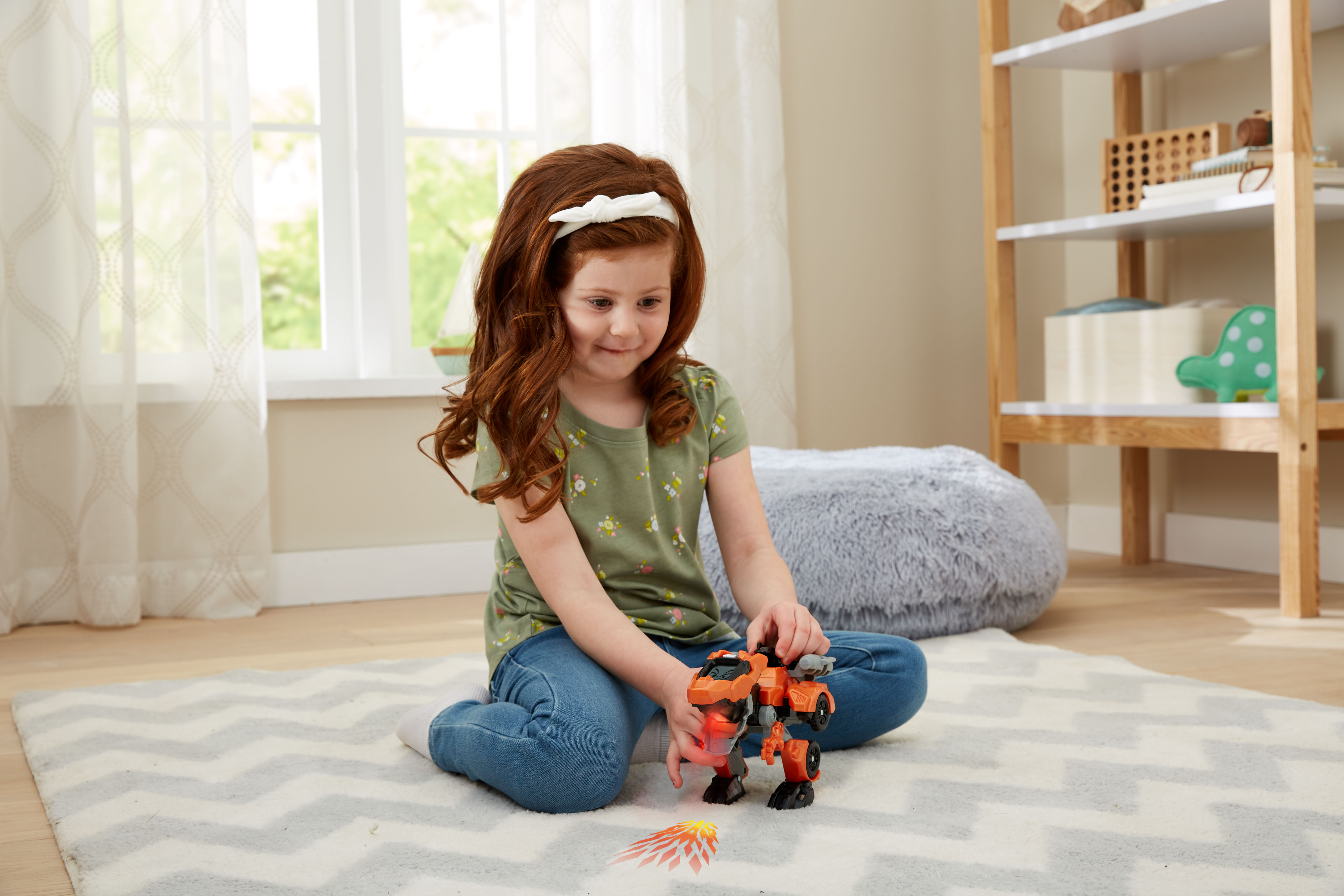 VTech® Switch & Go® T-Rex Race Car Transforming Dino with Fire Effects - image 4 of 12