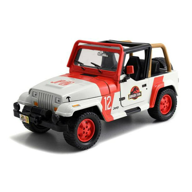 Jada Toys JAD97806 Jurassic Park - 1992 Jeep Wrangler 