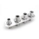 thumbnail image 3 of 4 Port Aluminum Firewall Heater and A/C Bulkhead Inline, 3 of 4