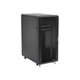 thumbnail image 2 of StarTech.com 32U 19 Pouces Armoire de Serveur, Profondeur Réglable 6-32 Pouces, Verrouillable 4-Pots Réseau/données/équipements AV avec Porte en Verre et Roulettes, Pack Plat, Capacité 1763lb/800kg - Armoire de Serveur Autoportante (RK3236BKF) - Armoire de Rack - 4-Pots - sur Pied - Noir - 32U - 19 Pouces, 2 of 7