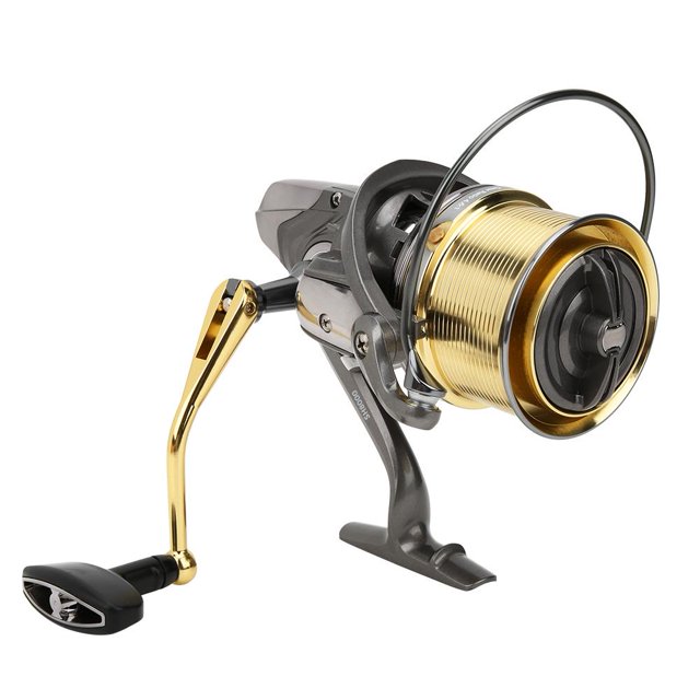Carrete De Pesca, Brazo Basculante Plegable, Carrete De Lanzamiento Largo, Fuerza De Frenado De 20 KG Con Bolsa De Tela Para Exteriores ANGGREK Fishing Reel