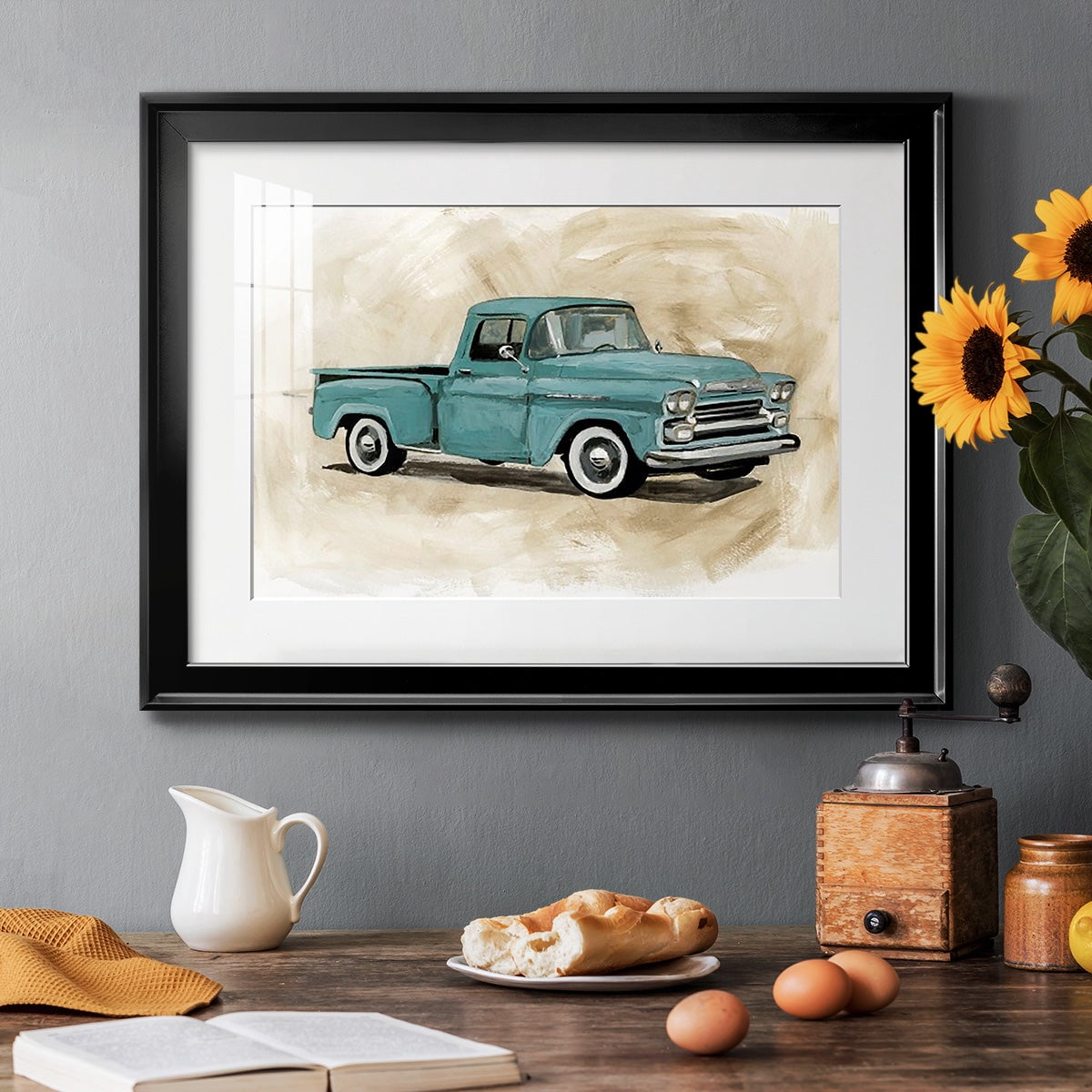 Pickup III Premium Framed Print - Ready to Hang