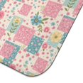thumbnail image 5 of Pioneer Flower Floral Print Pattern Kitchen Dish Drying Mat 1 Pack, Ultra Absorbent Microfiber Drainer Mat, 16"x18", 5 of 6